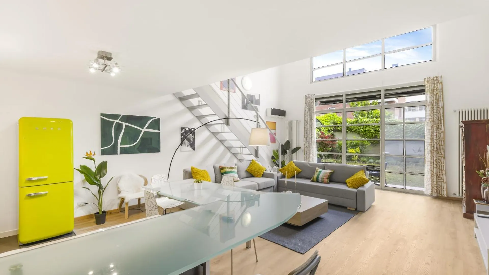Апартаменты Design Loft Milano Turro Con Garage E Giardino Privati Италия