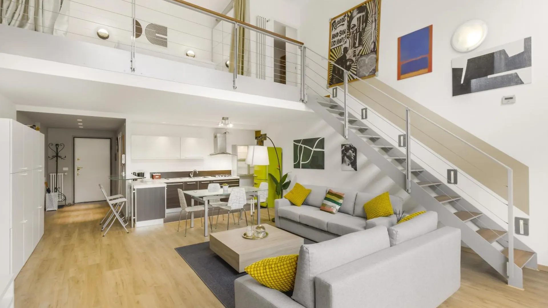 Апартаменты Design Loft Milano Turro Con Garage E Giardino Privati